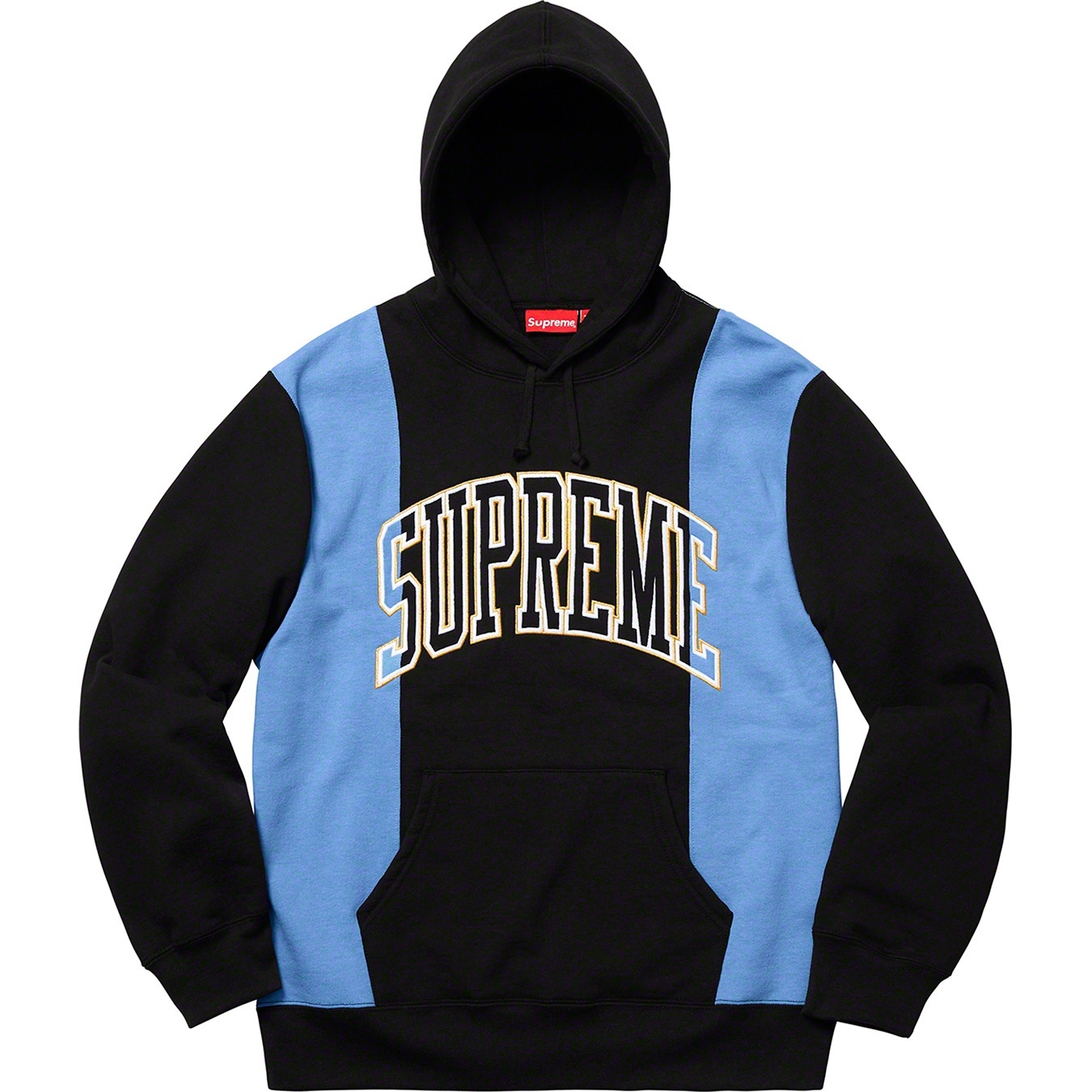 Paneled Arc Hooded Sweatshirt view 3